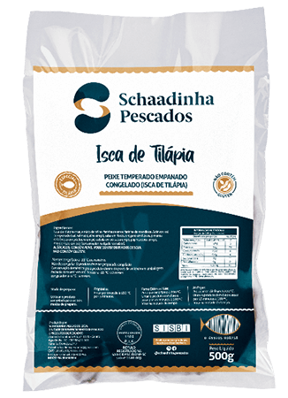 Isca de Tilápia Empanado